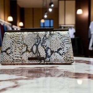 Kenneth Cole Reaction Gold and Black Clutch